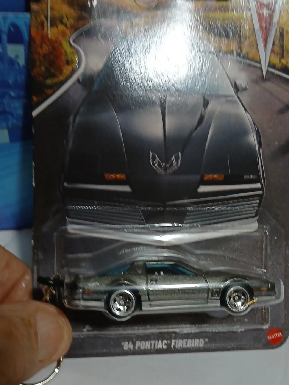 Keychain Made From Hot Wheels Silver Series 1984 Pontiac Firebird Die-Cast